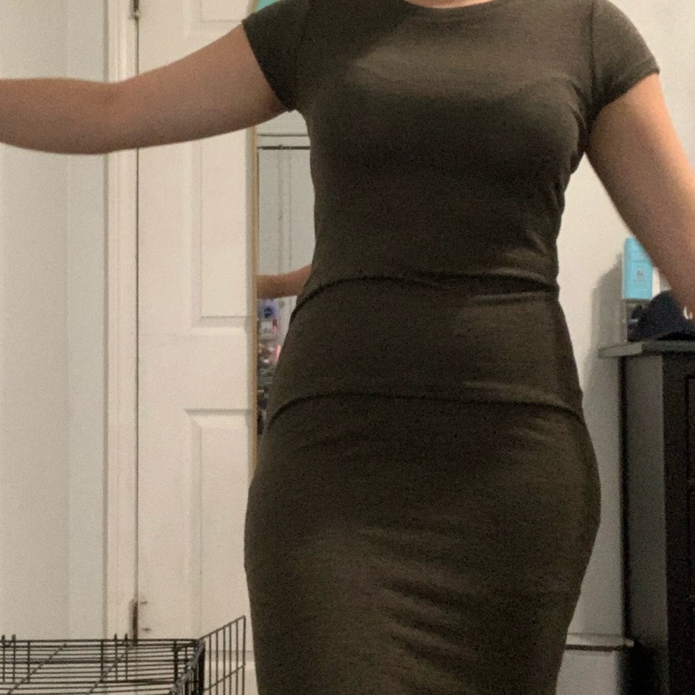 Fitting dress.